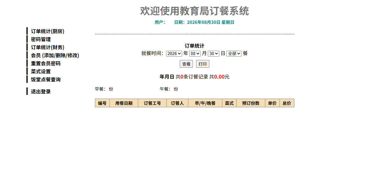 教育局点餐系统_圆点设计